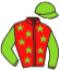 Casaque du jockey de Lady De Beylev