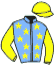 Casaque du jockey de Louvain