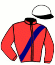 Casaque du jockey de Kito Turgot