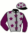 Casaque du jockey de Melicoto D'Amour
