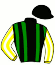 Casaque du jockey de Jastic Crown