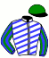 Casaque du jockey de Jagermeister Co