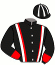 Casaque du jockey de Parfait A.f.