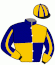 Casaque du jockey de Bubble Marke