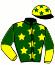 Casaque du jockey de Luna
