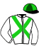 Casaque du jockey de Famosa Luna