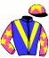 Casaque du jockey de Chill Kaka
