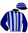 Casaque du jockey de Blue Baron