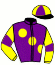 Casaque du jockey de Noble Deluxe