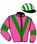 Casaque du jockey de Magic Hallow