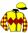 Casaque du jockey de Sogno Giallorosso