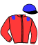 Casaque du jockey de John Du Martza