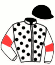 Casaque du jockey de Justin