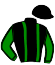 Casaque du jockey de Puck Ballaco