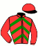 Casaque du jockey de Mango Castelets