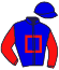 Casaque du jockey de Kality Du Bugey