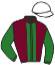Casaque du jockey de Iris De Ginai