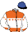 Casaque du jockey de Domenik Jet