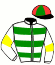 Casaque du jockey de Rey Parejo