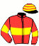 Casaque du jockey de Coro De Rojas