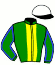 Casaque du jockey de Blue Caviar