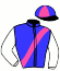 Casaque du jockey de Dona Jilguera