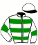 Casaque du jockey de Coni Plus