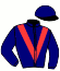 Casaque du jockey de Volkania
