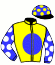 Casaque du jockey de Bocon Stripes