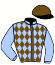 Casaque du jockey de Siete Lagos