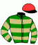 Casaque du jockey de Candy Rush
