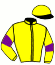 Casaque du jockey de Santo Sermon