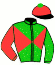 Casaque du jockey de Unbesoalcielo