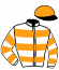 Casaque du jockey de Malagueno