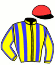 Casaque du jockey de Georgeous Blue