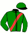 Casaque du jockey de Que Sultan