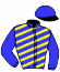 Casaque du jockey de Pura Lluvia