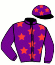 Casaque du jockey de Huerfano Real