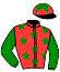 Casaque du jockey de Quien Soy