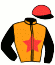 Casaque du jockey de Caribeno Inc