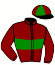 Casaque du jockey de Dog Alicante