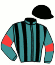 Casaque du jockey de Fijate Che