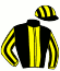 Casaque du jockey de Negra Modelo