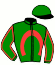 Casaque du jockey de Exclusive Fire