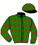 Casaque du jockey de Black Thunder