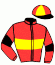 Casaque du jockey de Negra Fina