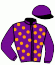 Casaque du jockey de Macron
