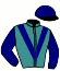 Casaque du jockey de Loco Gandhi