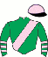Casaque du jockey de Arantes
