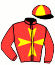 Casaque du jockey de Que Tarde Gris